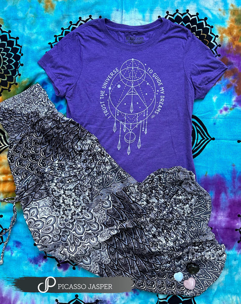 Dream Catcher Tシャツ I trust the Universe to guide my dreams, Dream Catcher Tee