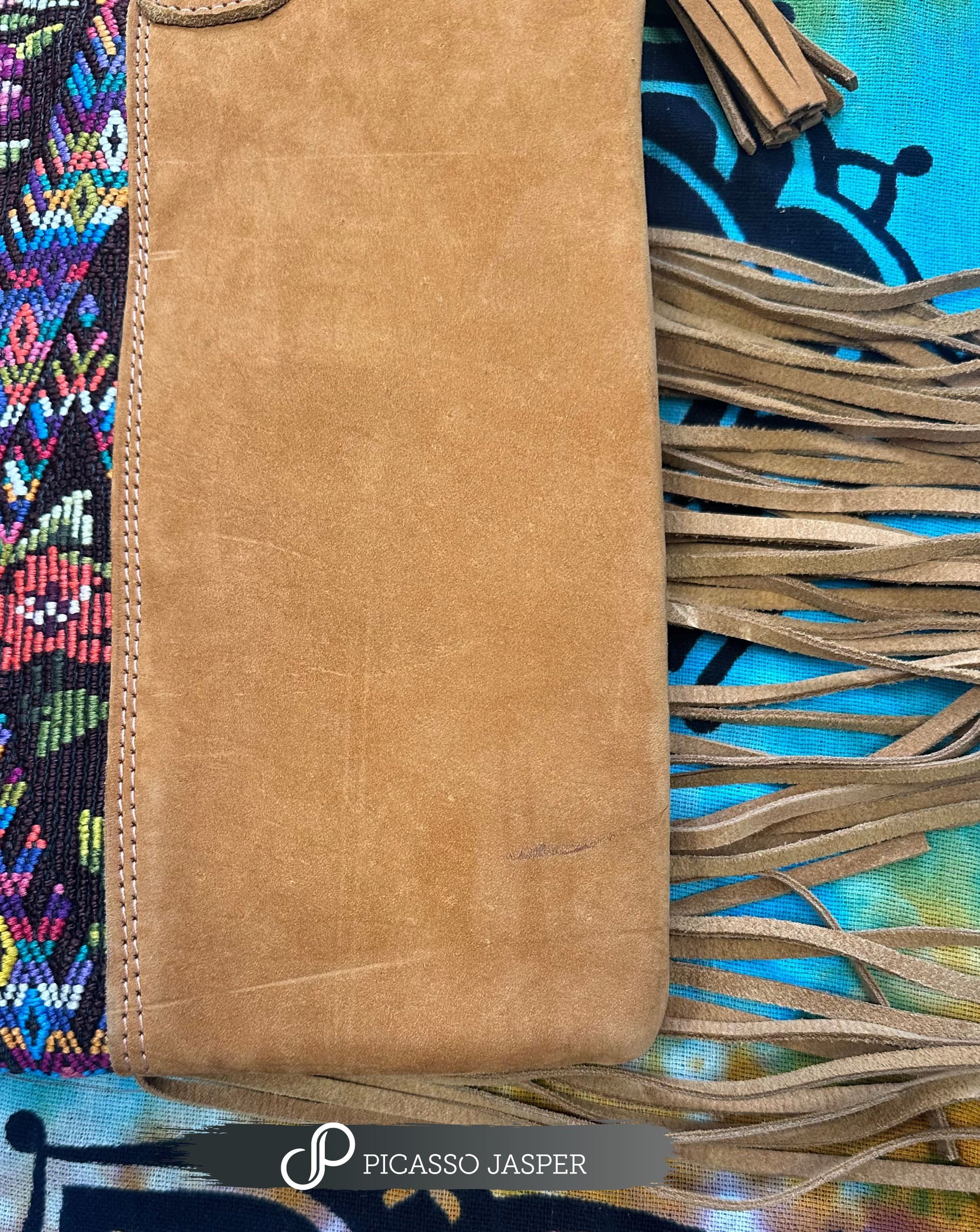 Embroidered Crossbody Bag or Strap Tote