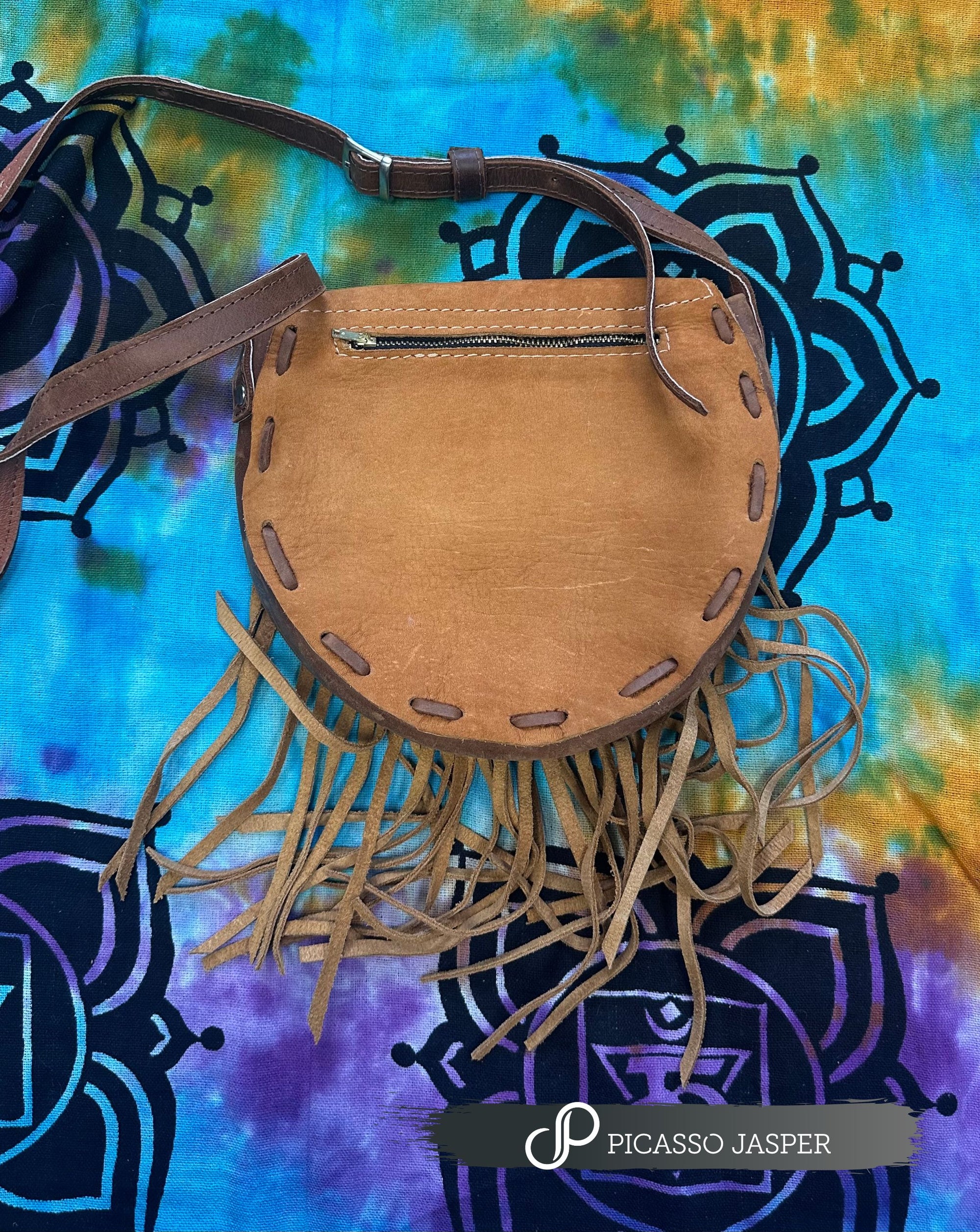 Embroidered Crossbody Bag or Strap Tote