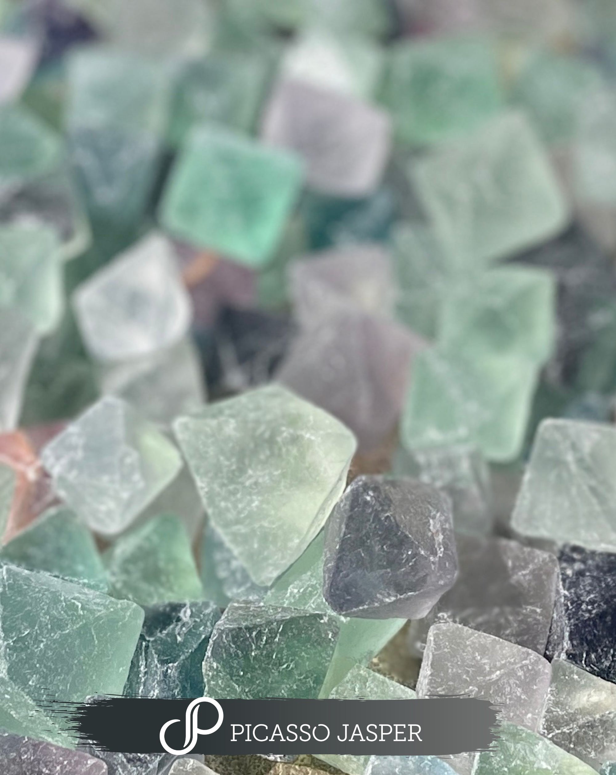 Fluorite- Go with the Flow, Octahedron Shape