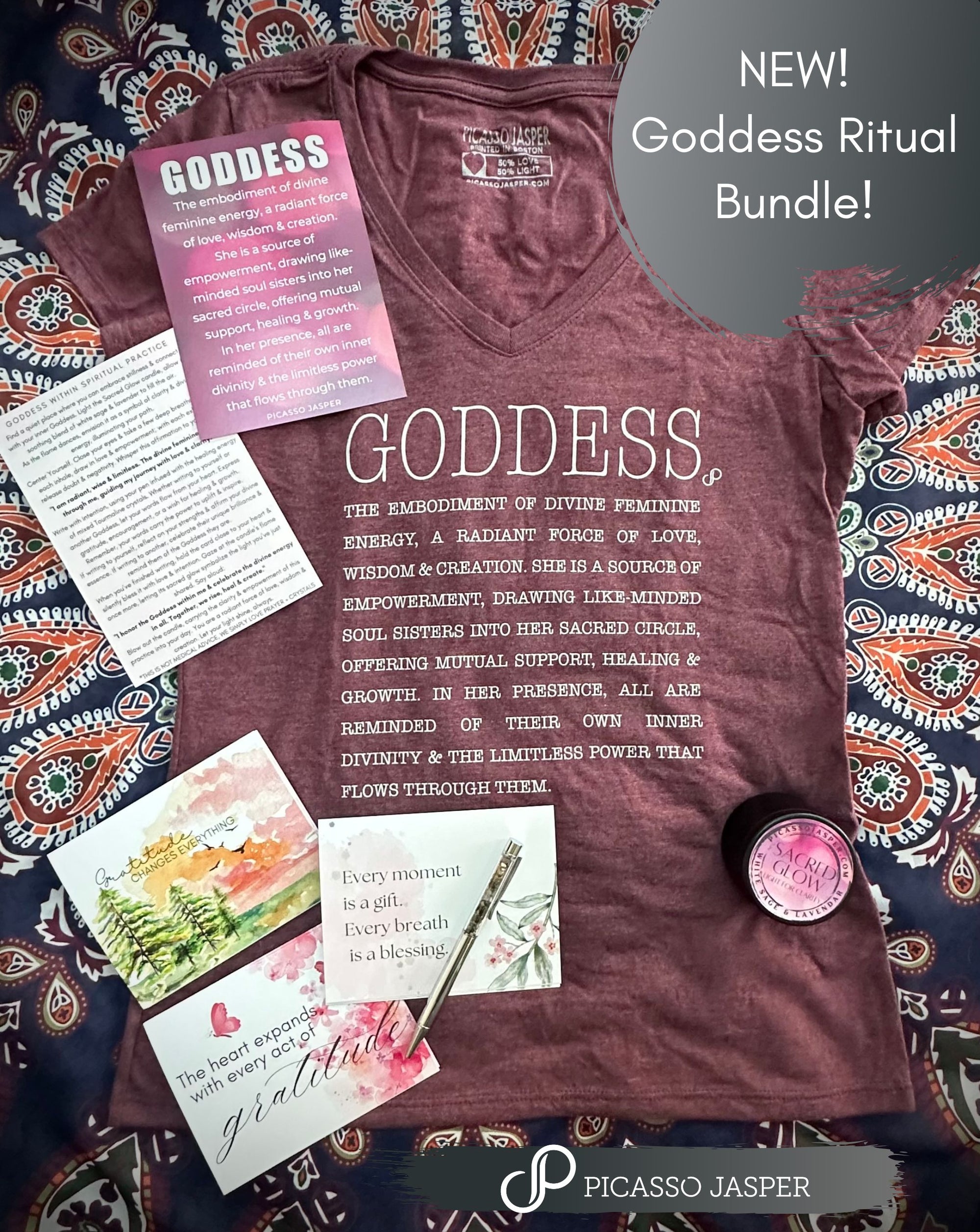 Goddess - SAGED & STONED Ritual Bundle