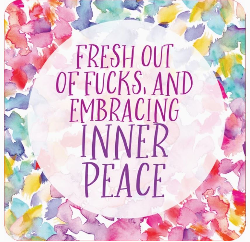 Inner F#cking Peace- Motivational Card Deck