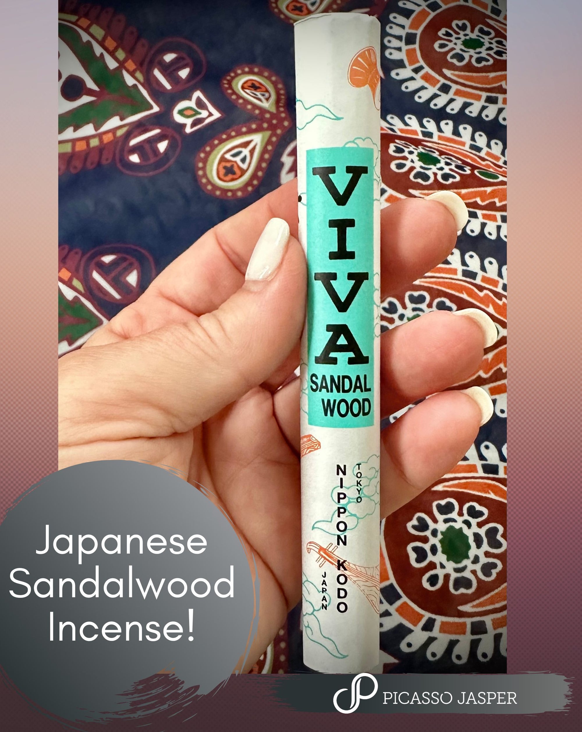 Sandalwood, Japanese Incense: Grounding & Calm