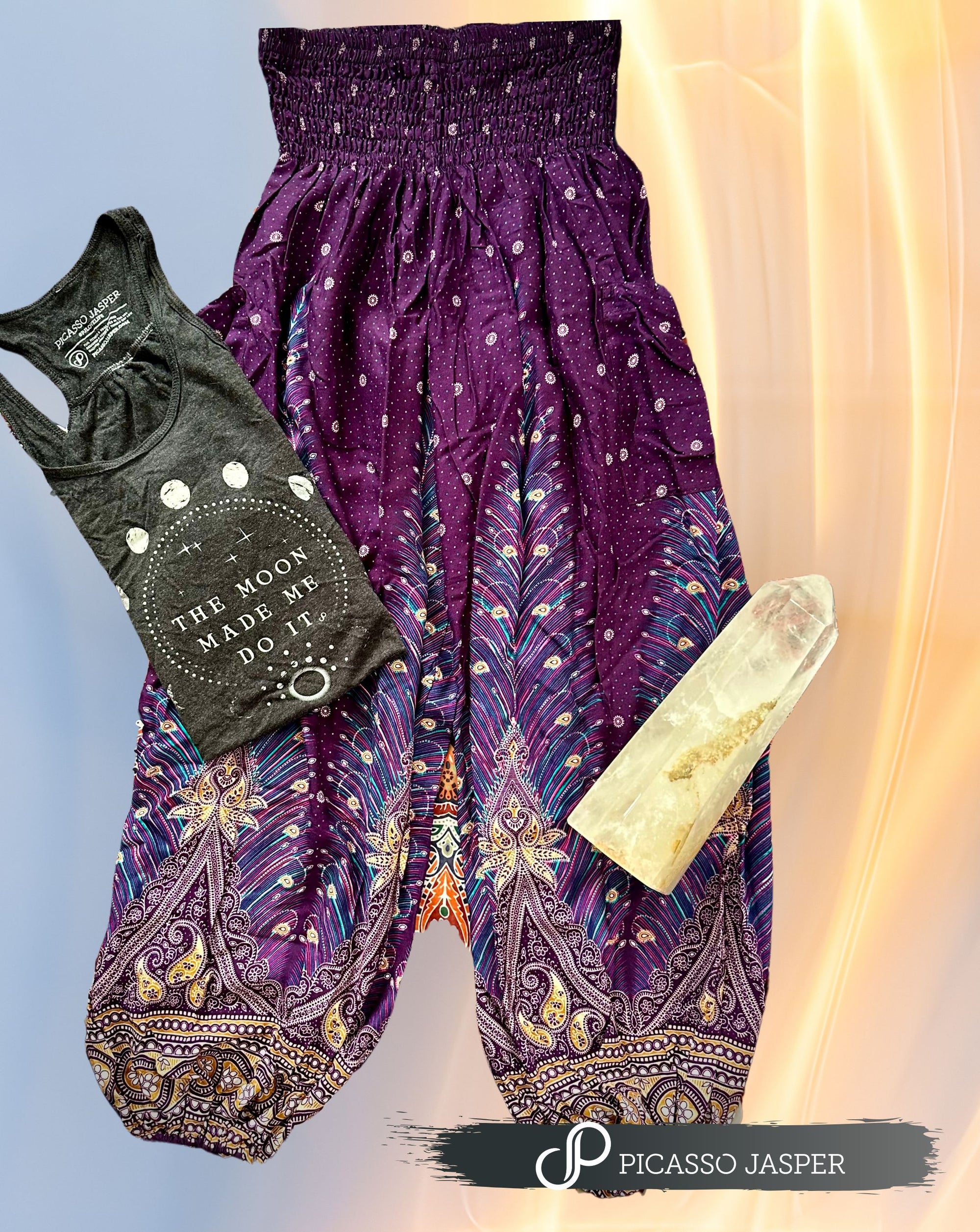 Lavender Goddess, TWO Pocket Magic Pant