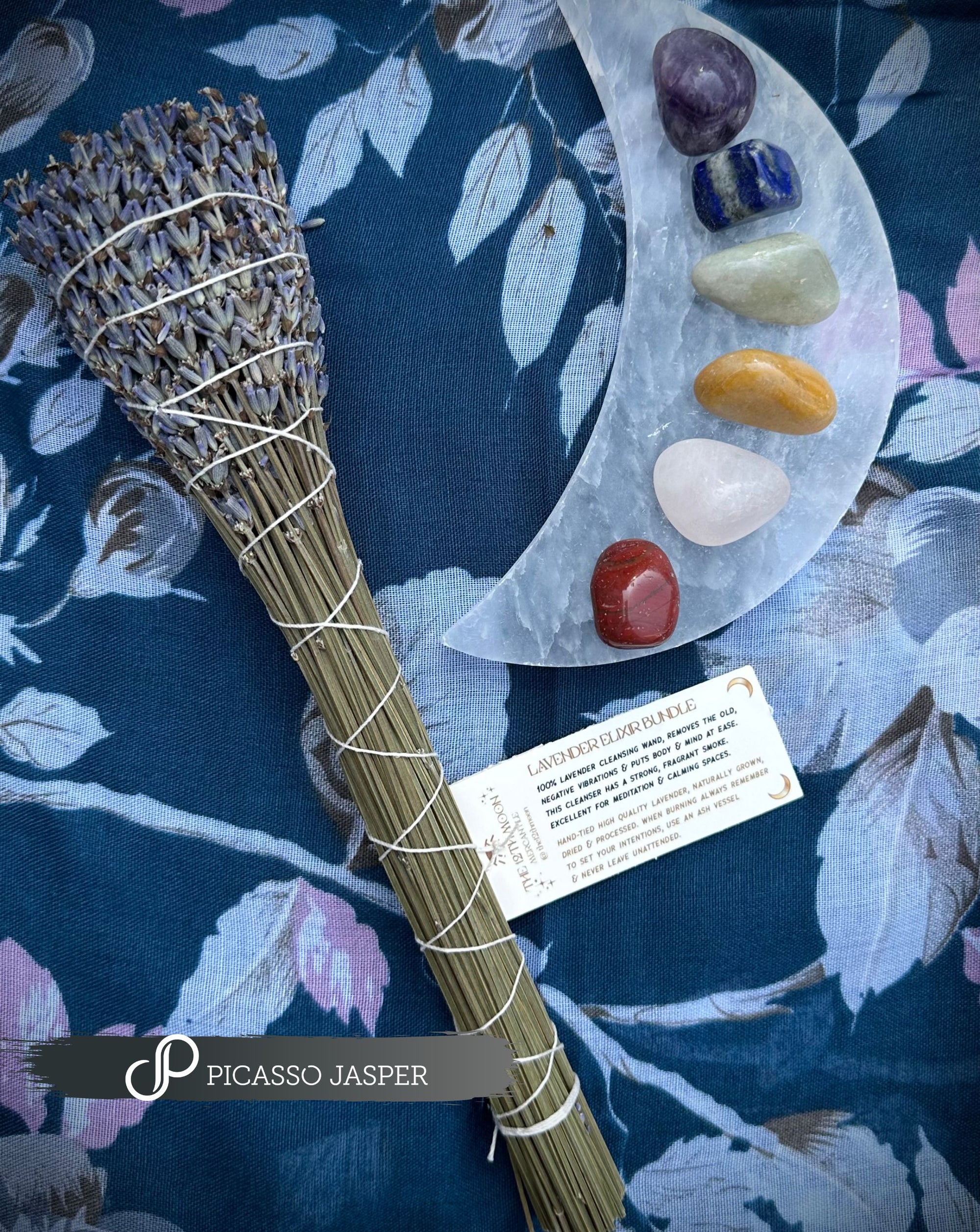 Hand-tied, Lavender: High Vibrational Cleansing Bundle