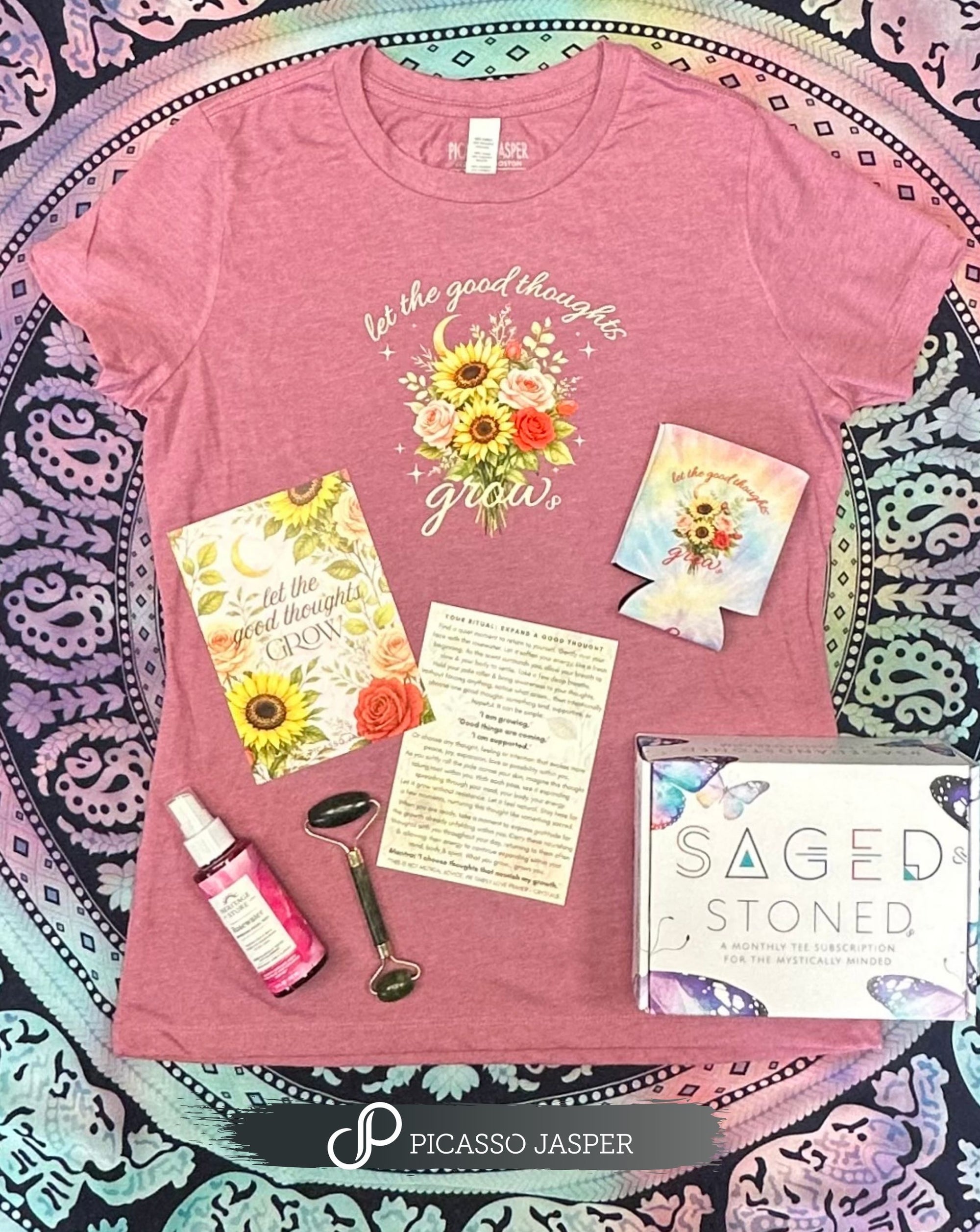 Let the Good Thoughts Grow - SAGED & STONED Ritual Bundle