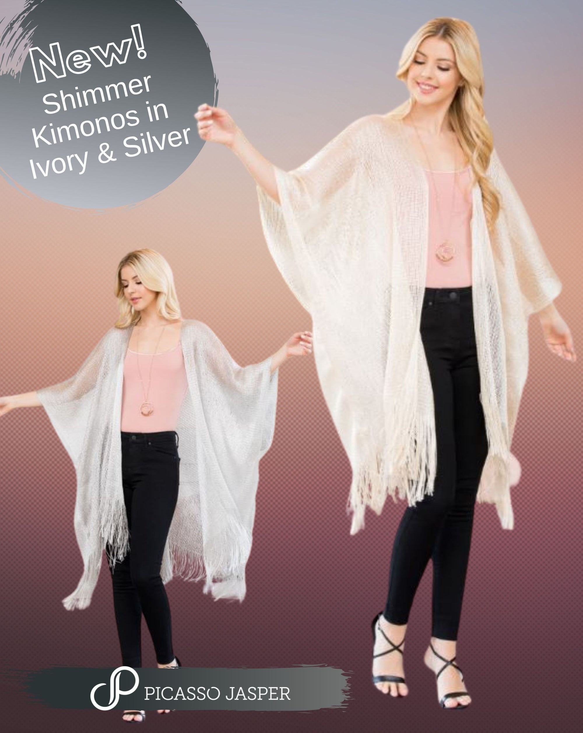 Shimmer Kimono