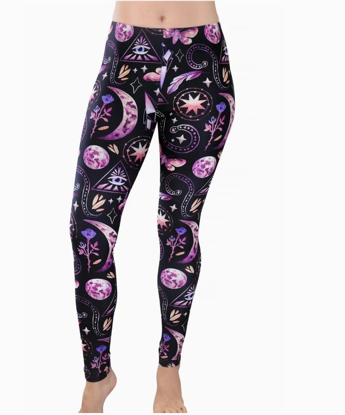 Mystic Magic - Printed Leggings