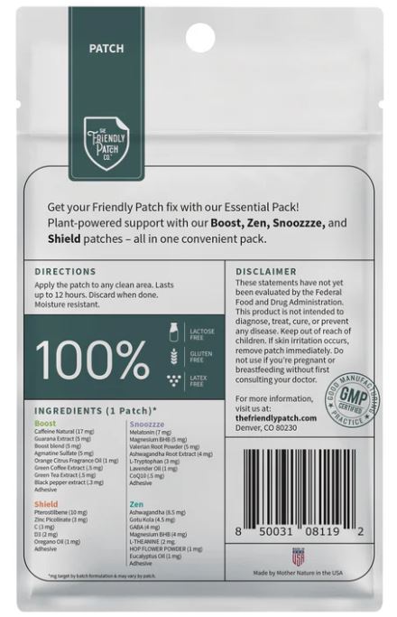Plant Based: The Essential Pack by Friendly Patch Co