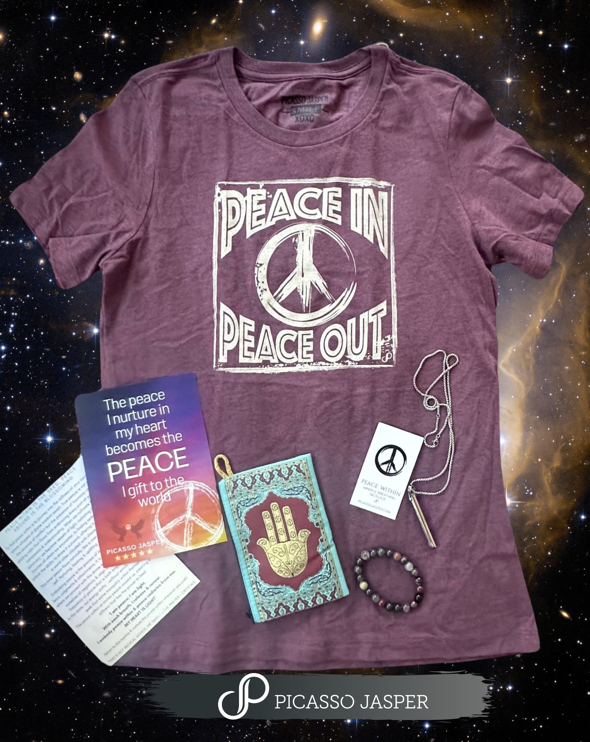 Peace In, Peace Out - SAGED & STONED Ritual Bundle