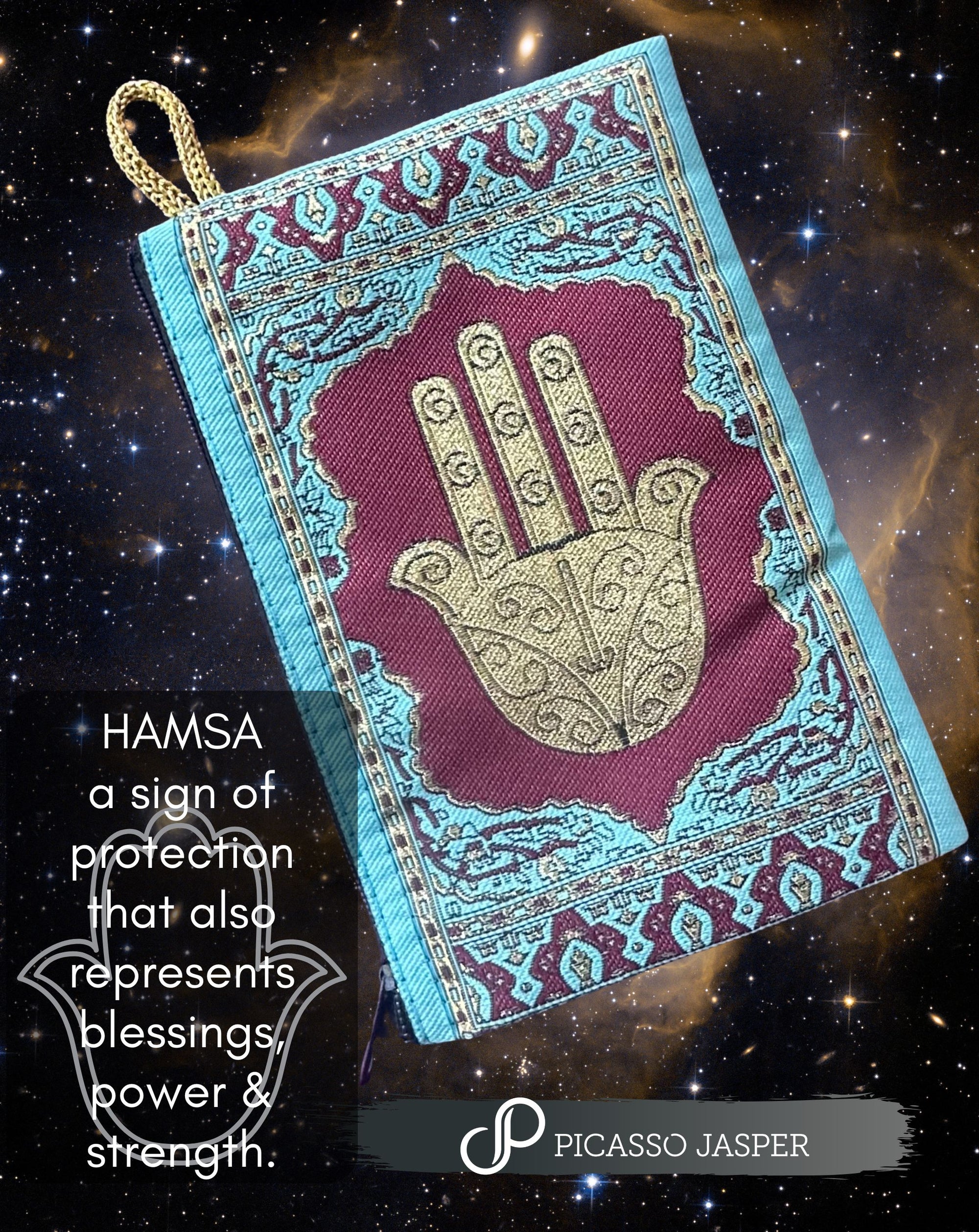 Hamsa Carrying Case: Protection, Blessings & Strength