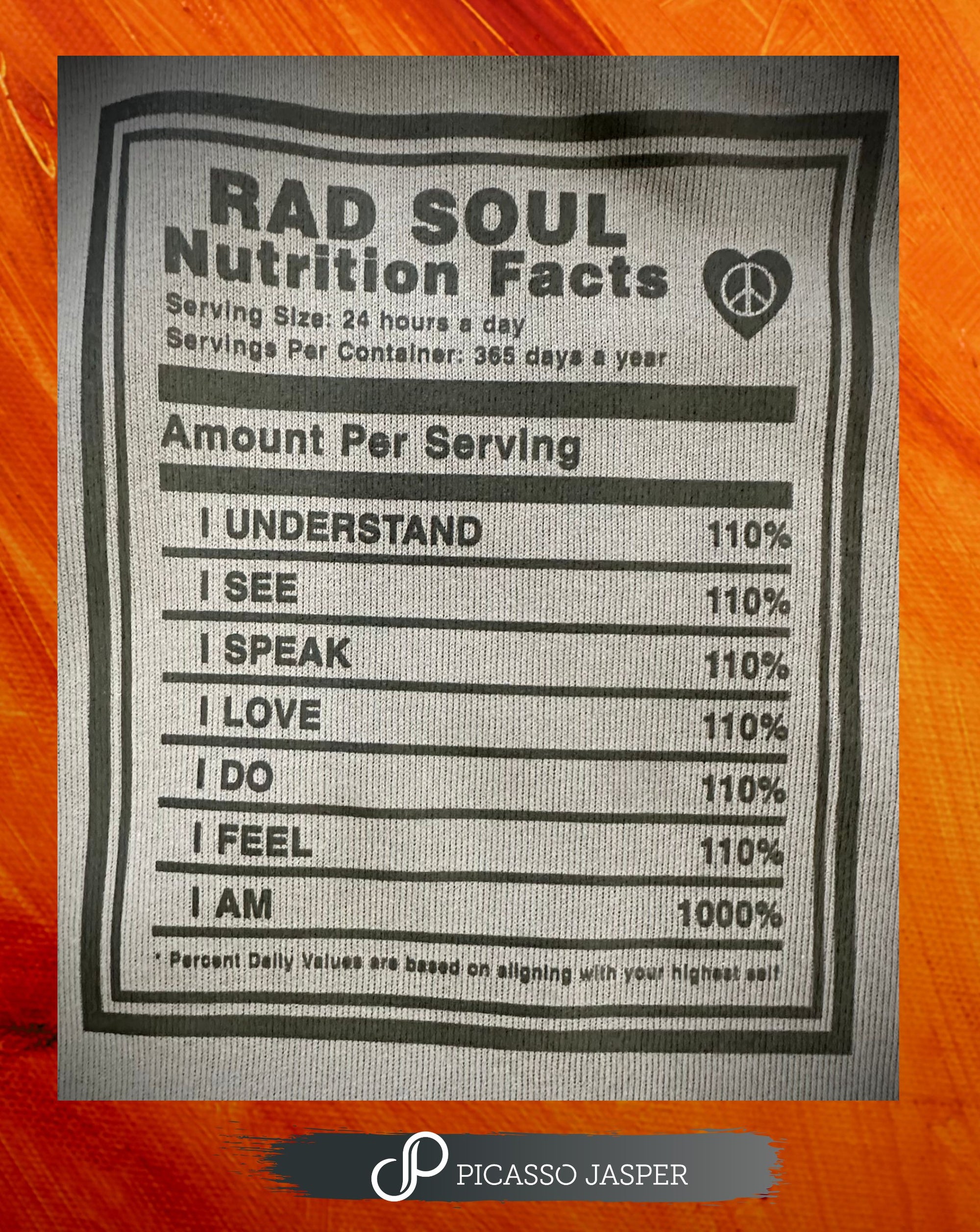 Rad Soul! All the Chakra Ingredients, Cozy Hoodie