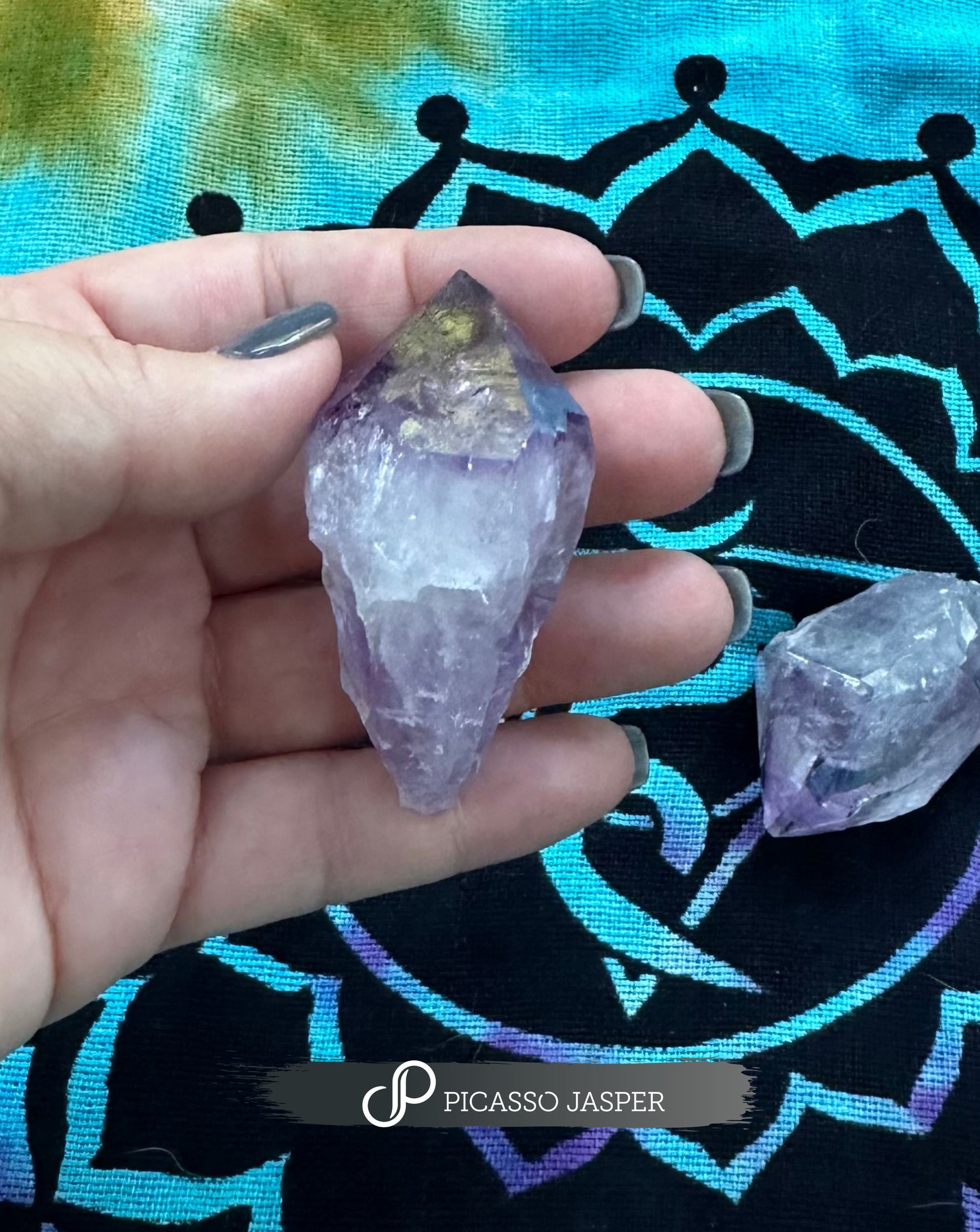 Raw Amethyst Point, Intuition + Protection
