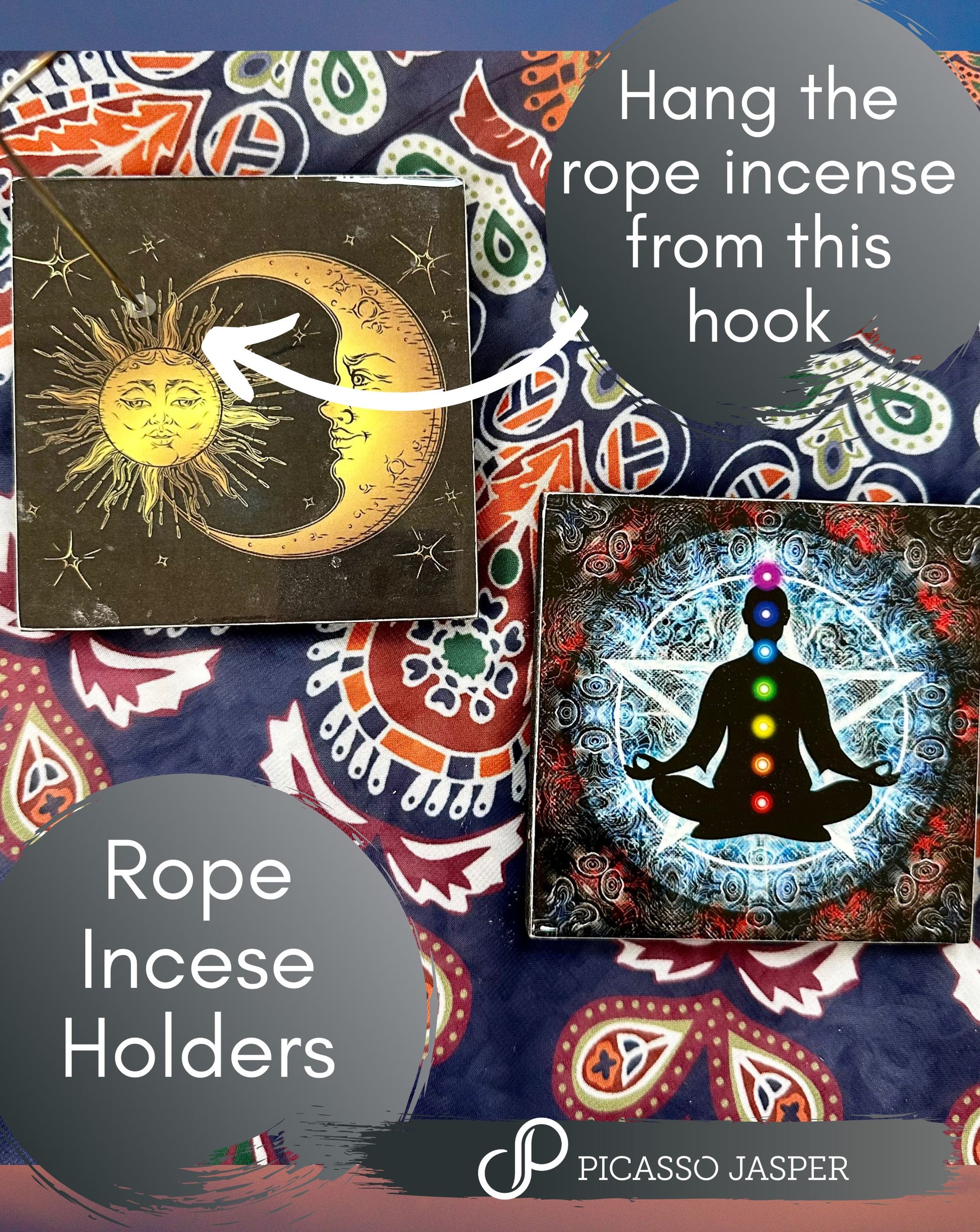 Organic Rope Incense: Calm & Relaxing