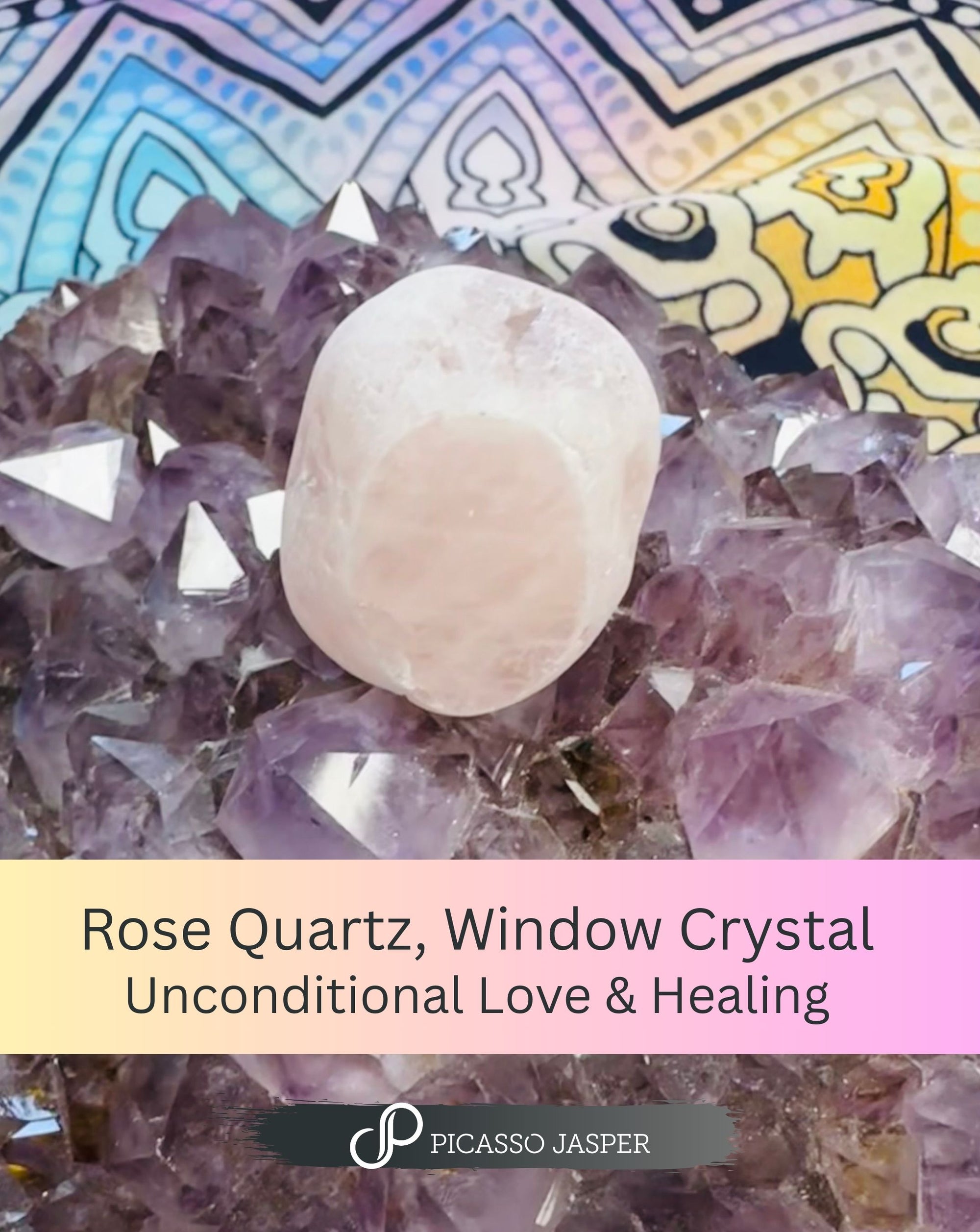 Window Quartz: Clear or Rose Heart Chakra