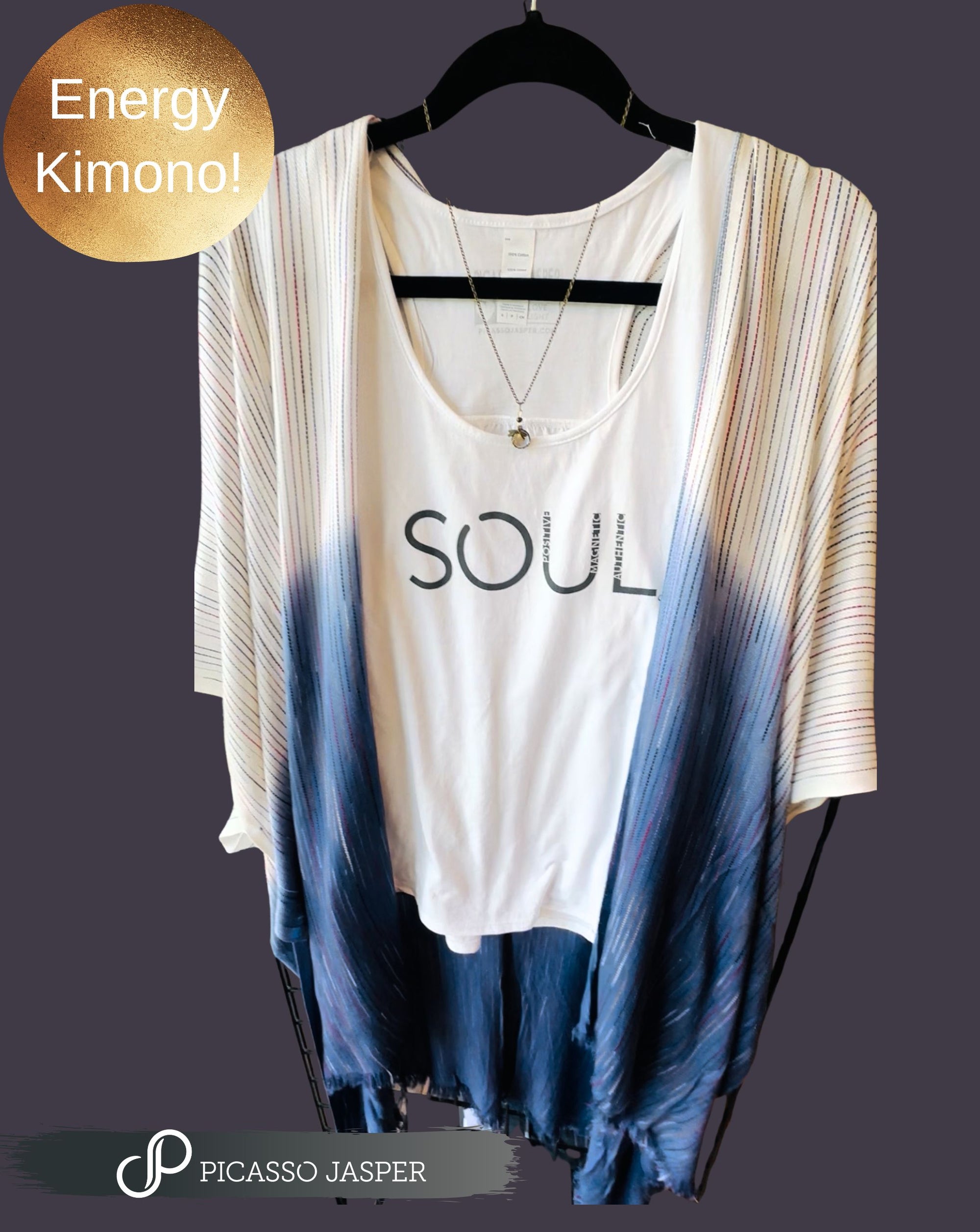 SOUL, Flowy Racerback Tank, Sizes S-4XL