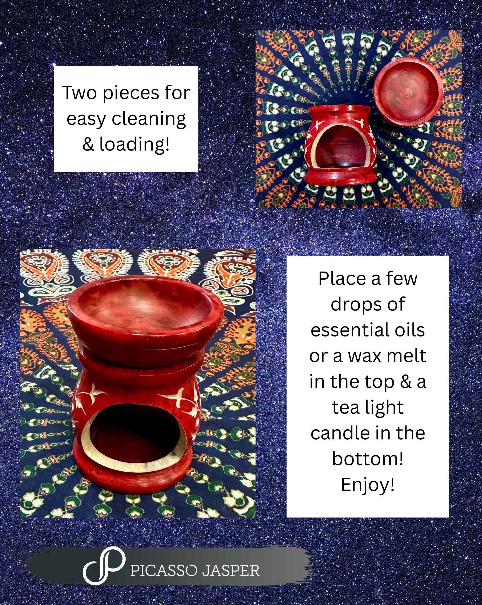 Soapstone, Sun Oil Burner