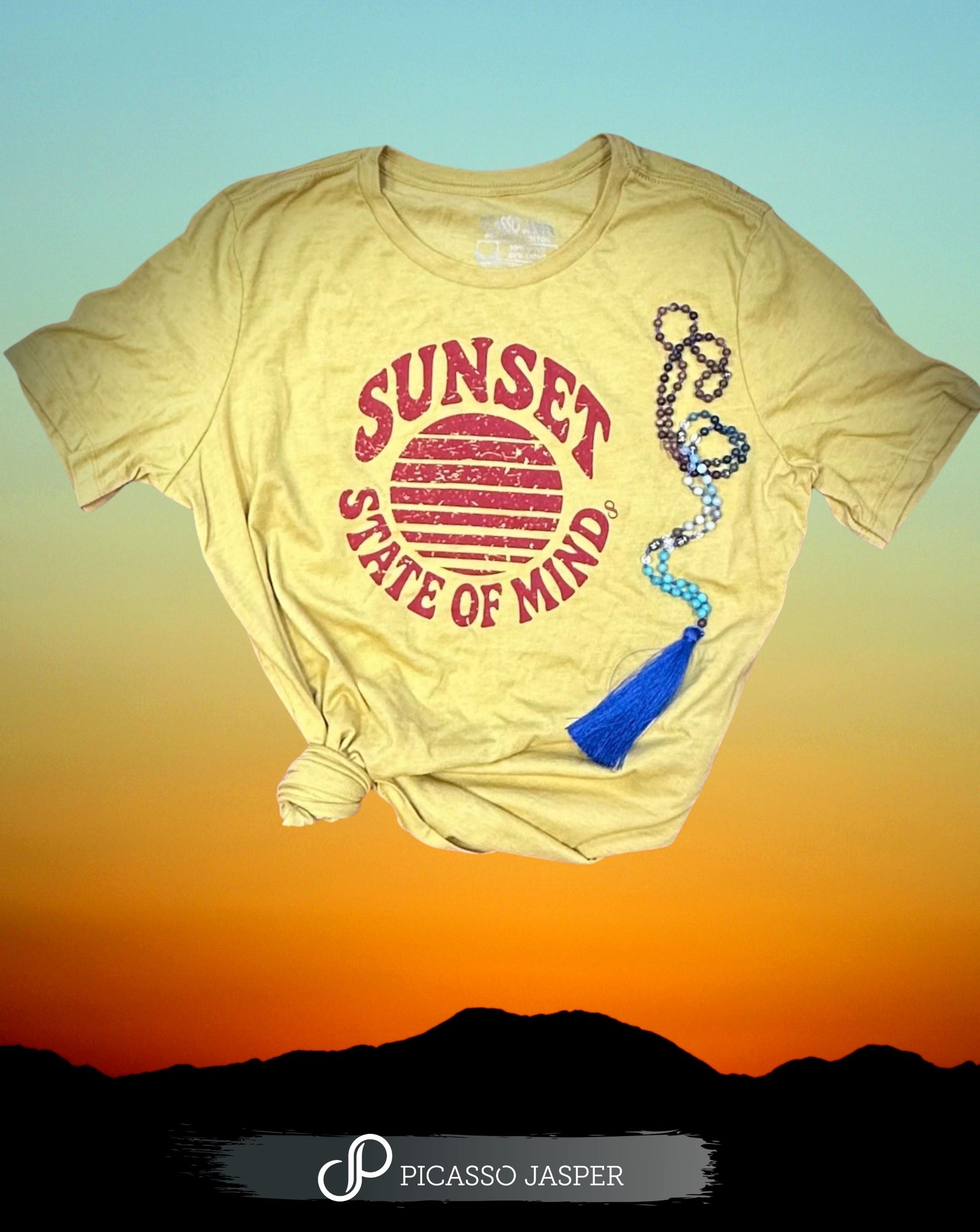 Sunset State of Mind, Vintage Vibe Tee