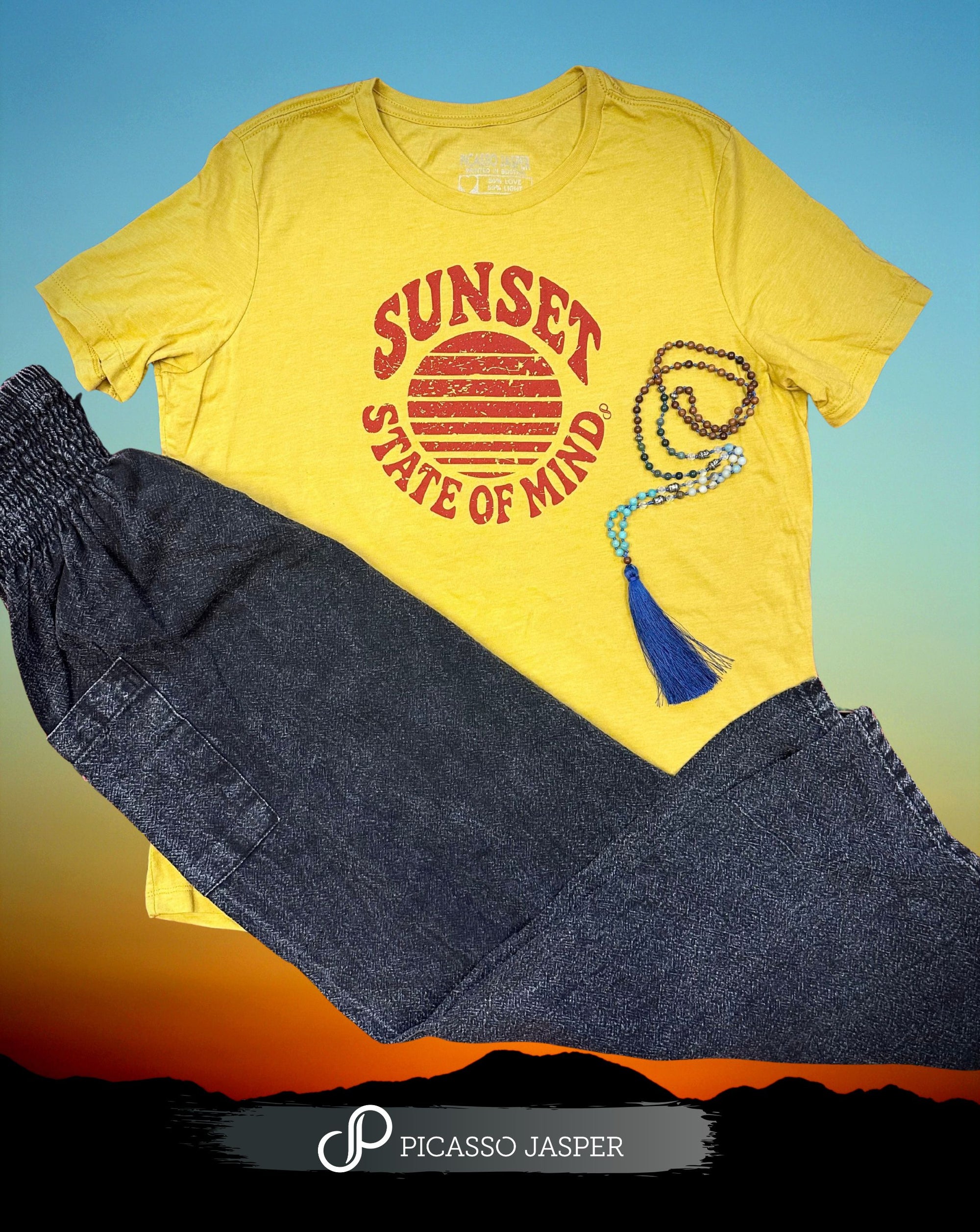 Sunset State of Mind, Vintage Vibe Tee