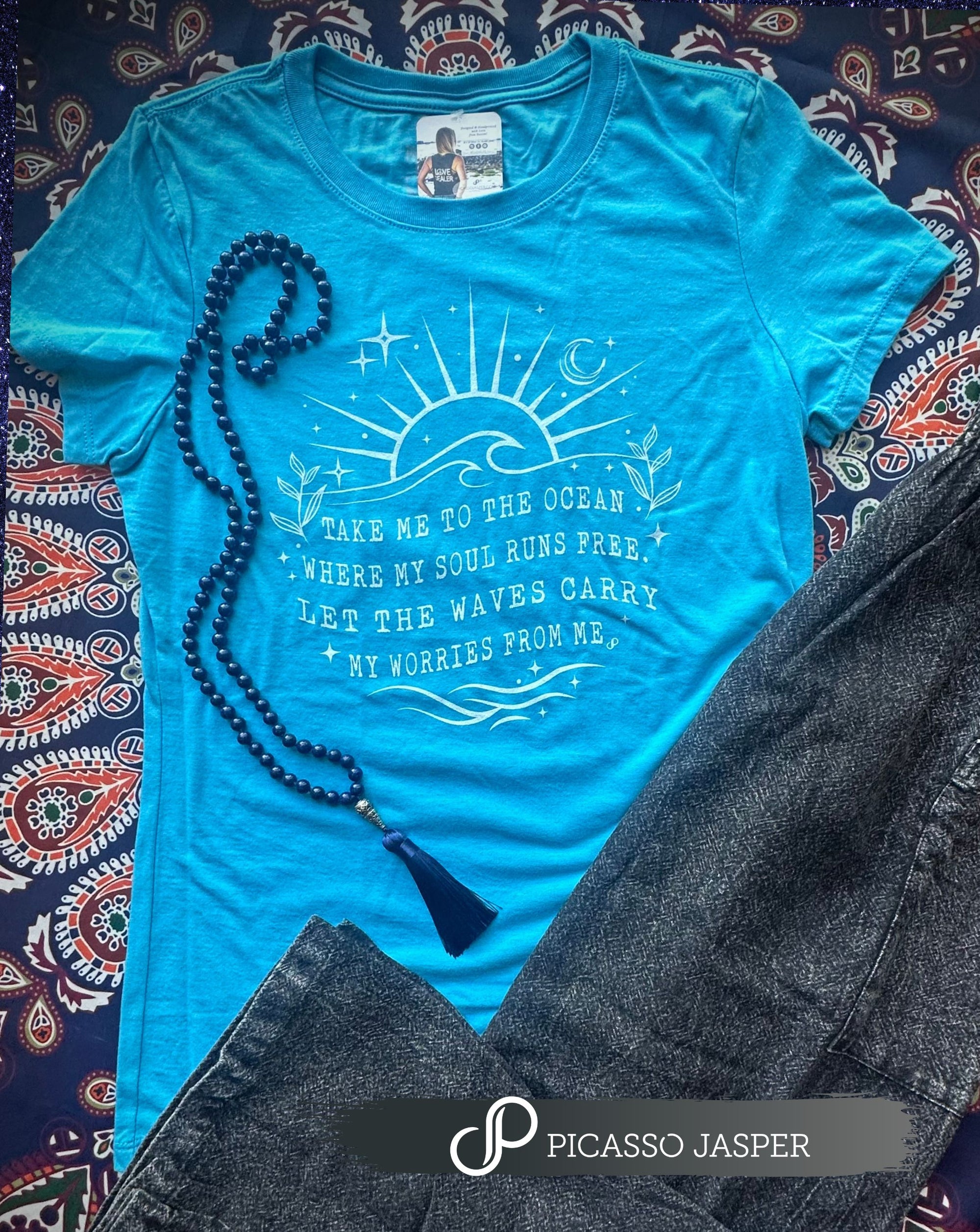 Take Me to the Ocean, Where My Soul Runs Free, Tee