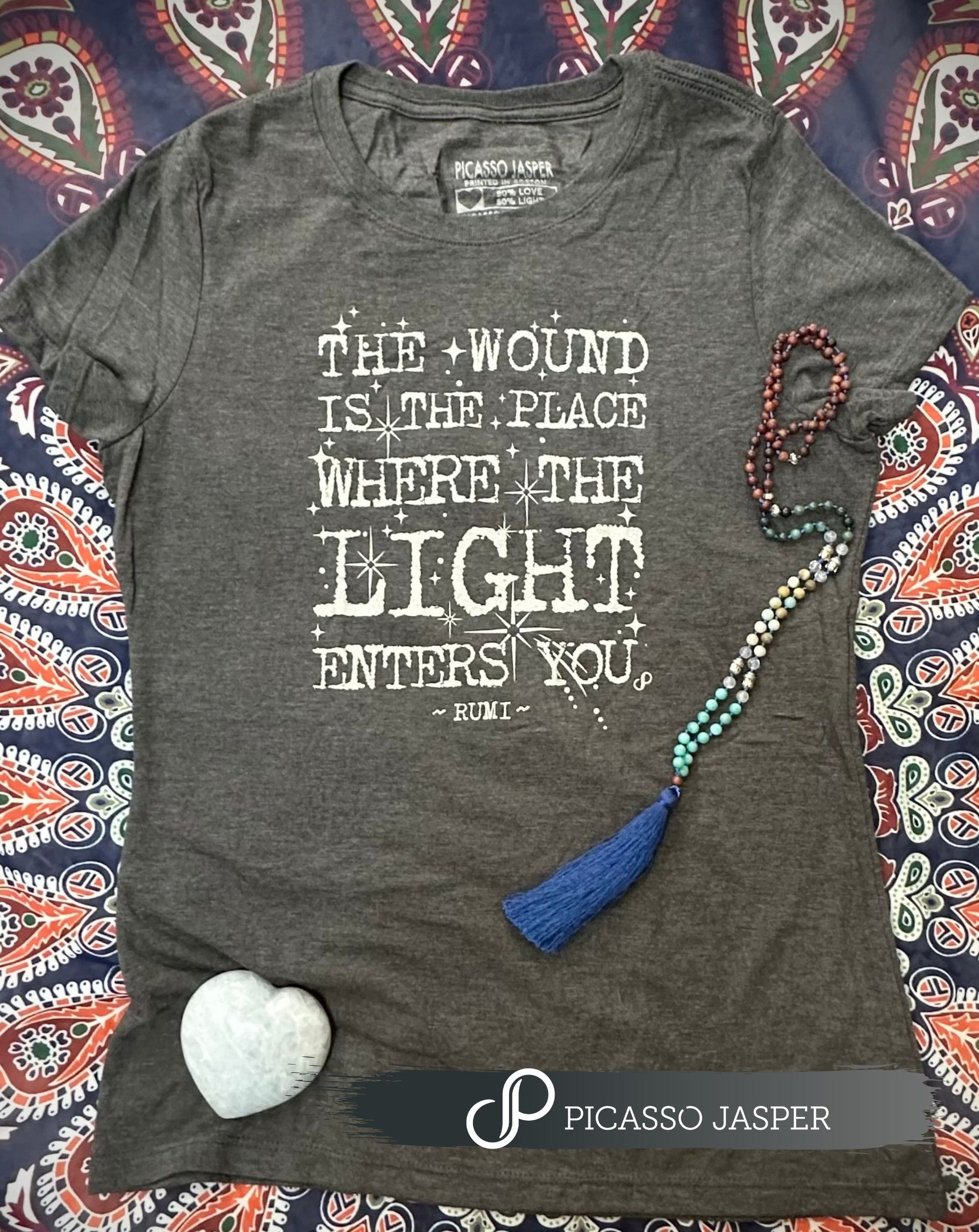 The Wound is the Place Where the Light Hits You - SAGED & STONED Ritual Bundle