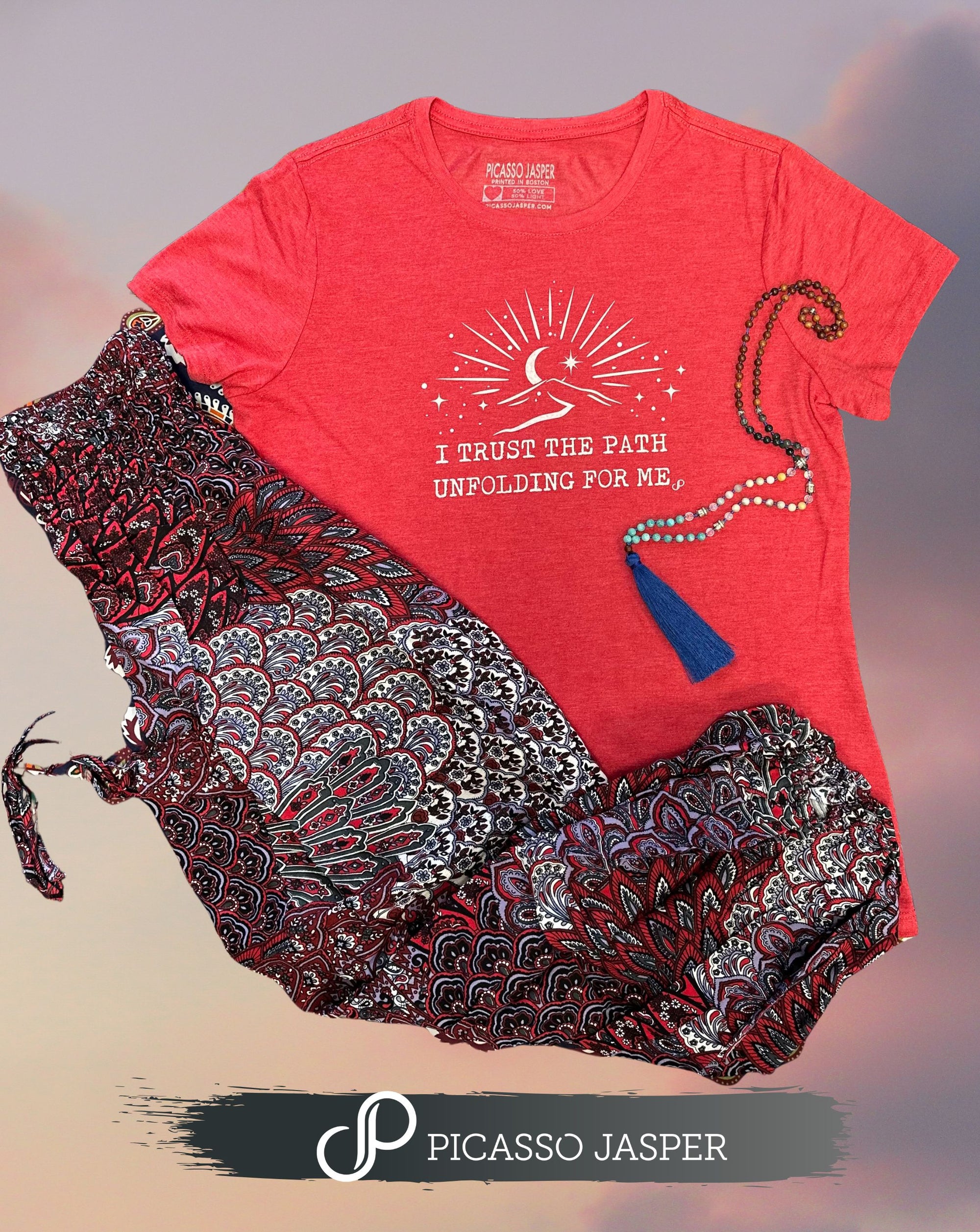 I Trust the Path Unfolding for Me, Vintage Vibe Tee
