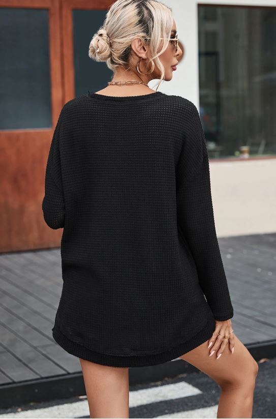 Waffle Knit Tunic