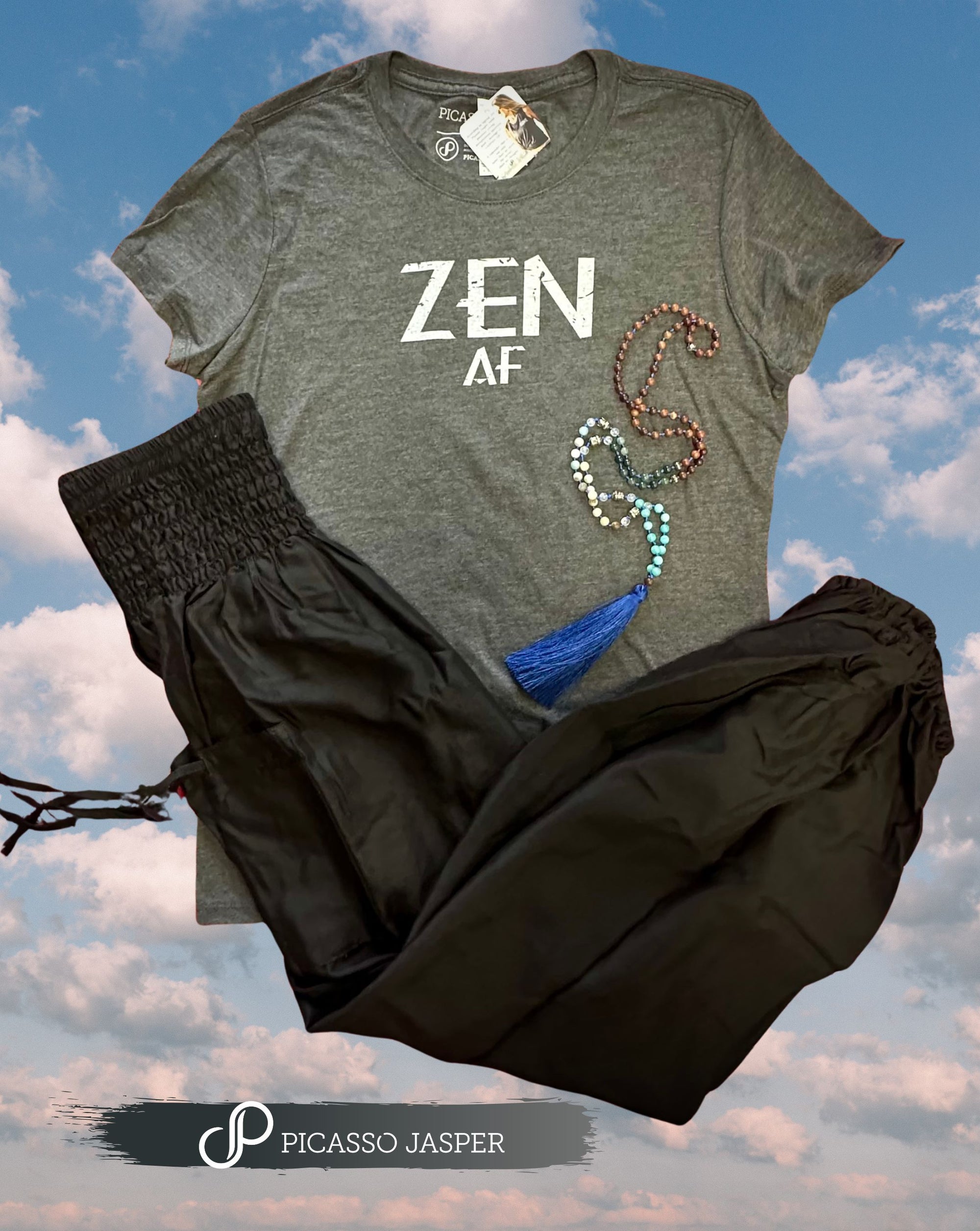 Zen AF, Vintage Vibe Tee