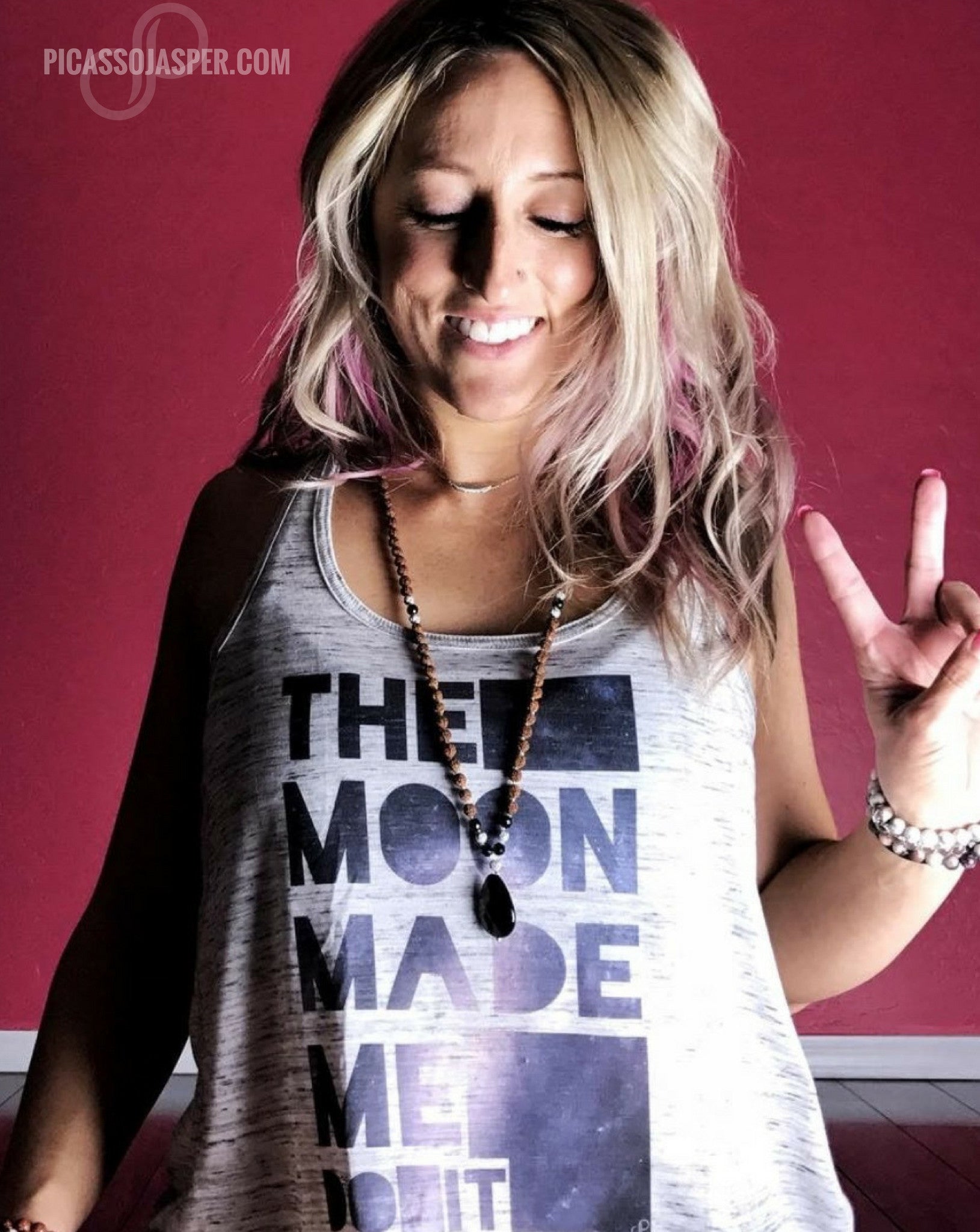 The Moon Made Me Do It, Racerback Tank COLOR