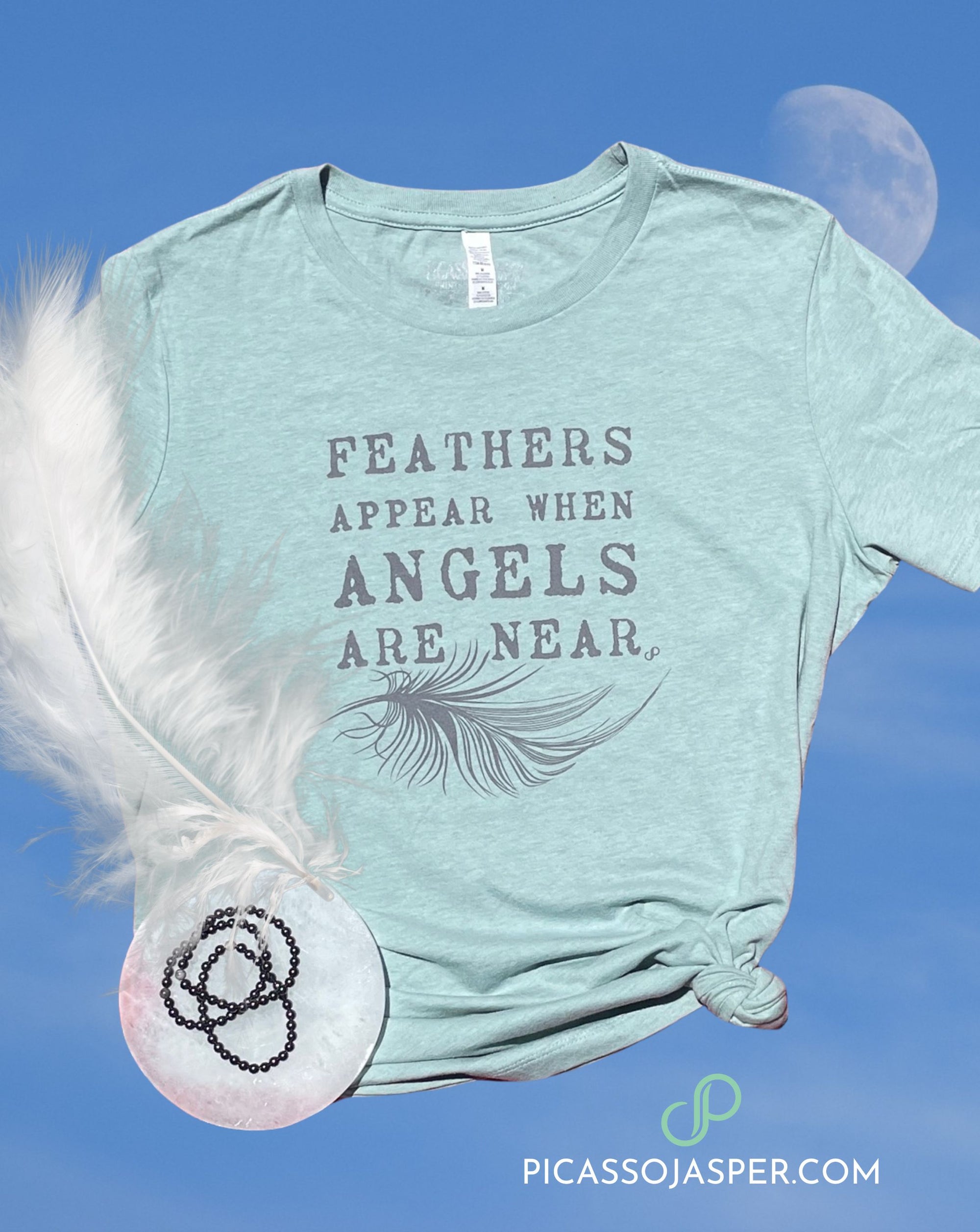 Last ones! Feathers Appear When Angels Are Near, Tee