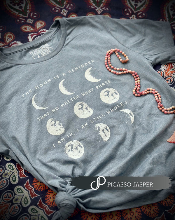 Moon particle color shirt deals