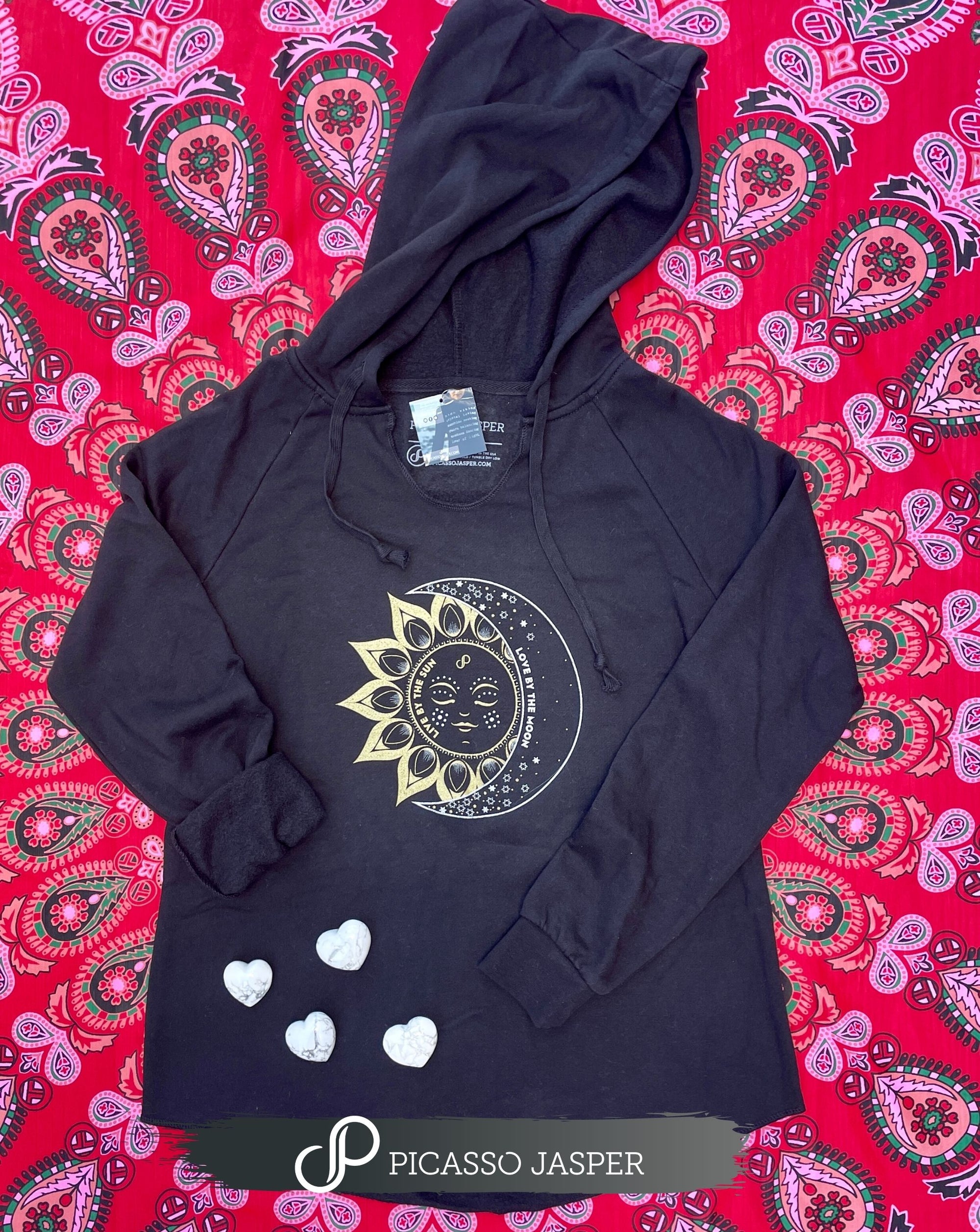 Live by the Sun, Love by the Moon, Hoodie Fleece