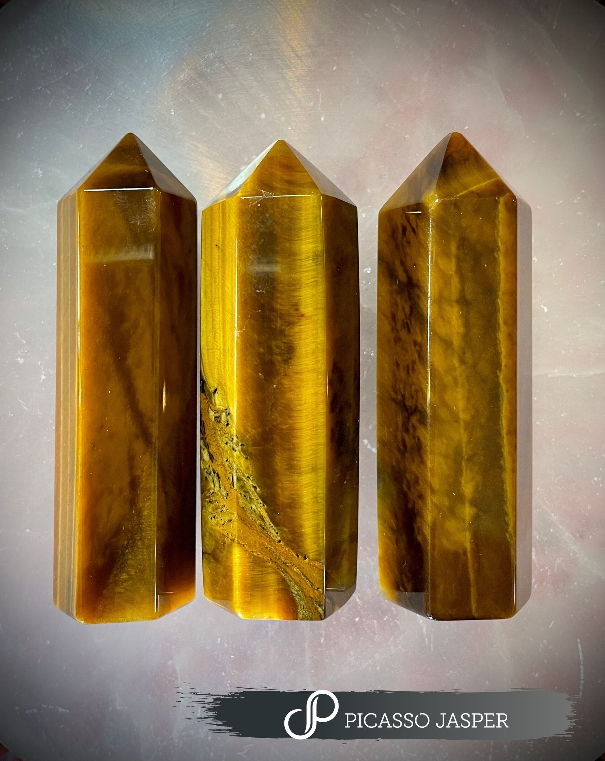 Tiger Eye, Tower: Courage, Strength + Protection
