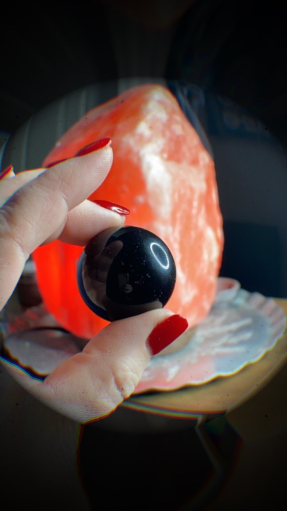 Obsidian Sphere, Grounding + Balance