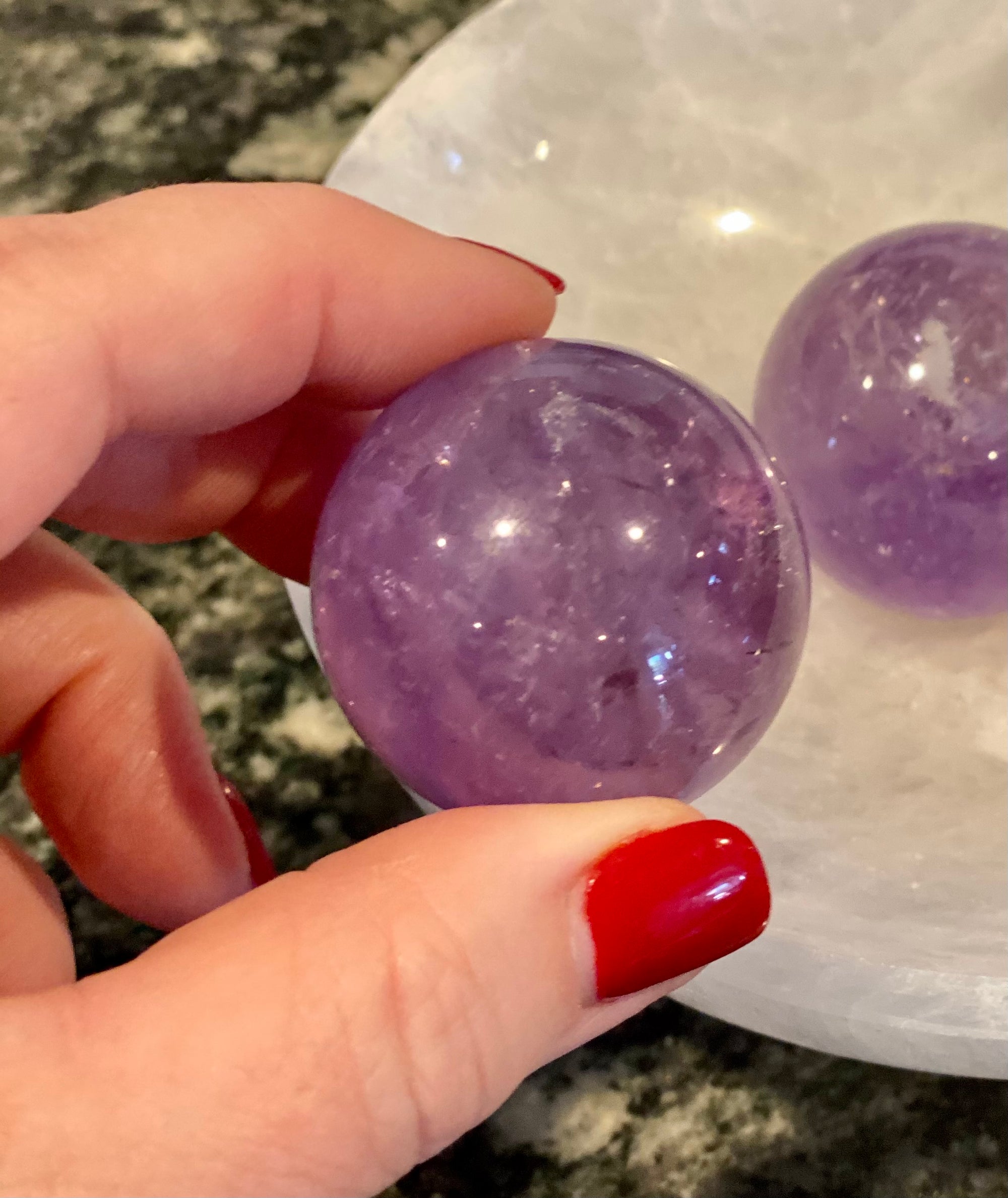 Last One! Amethyst Sphere, Intuition + Calm
